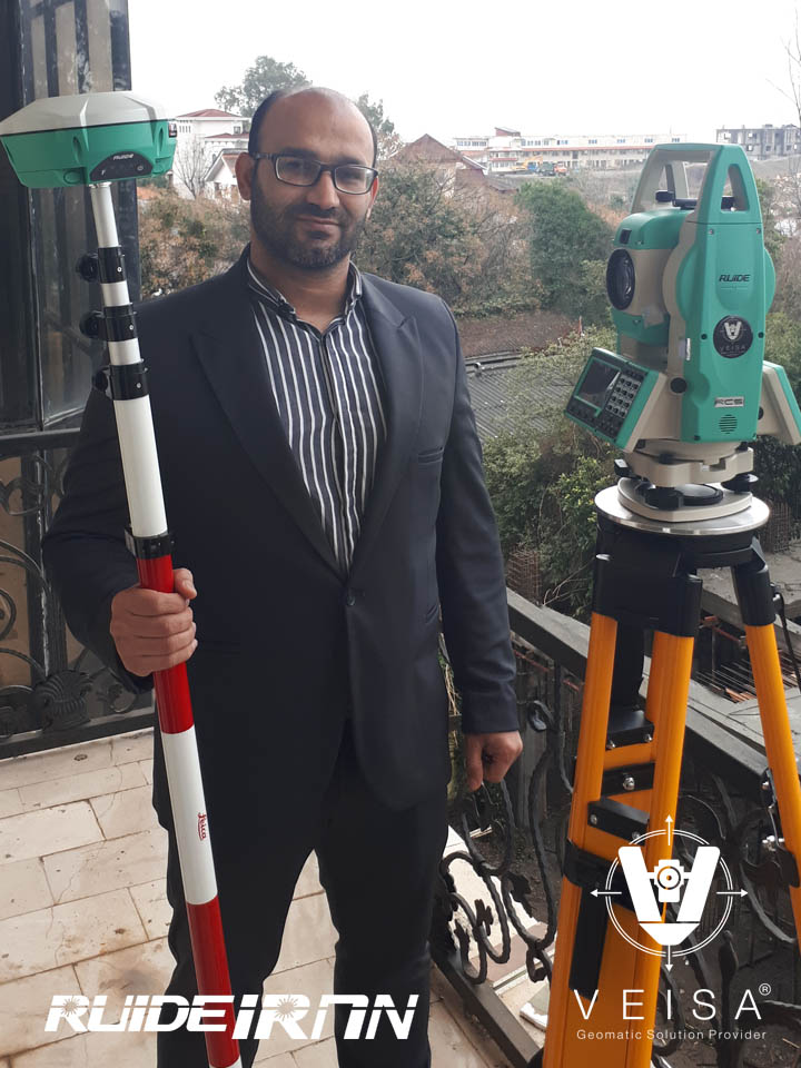 جناب آقای مهندس مرادکلاری عزیز خریدار محترم این ست جذاب از کمپانی روید گیرنده مولتی فرکانس R90i و توتال استیشن RCS