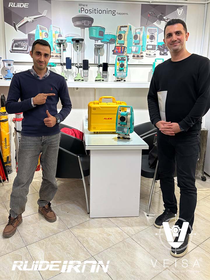 جناب آقای مهندس قربانی نژاد عزیز، خریدار توتال استیشن جدید ساخت کمپانی قدرتمند روید مدل RQS new 2023، سپاس از اعتماد شما