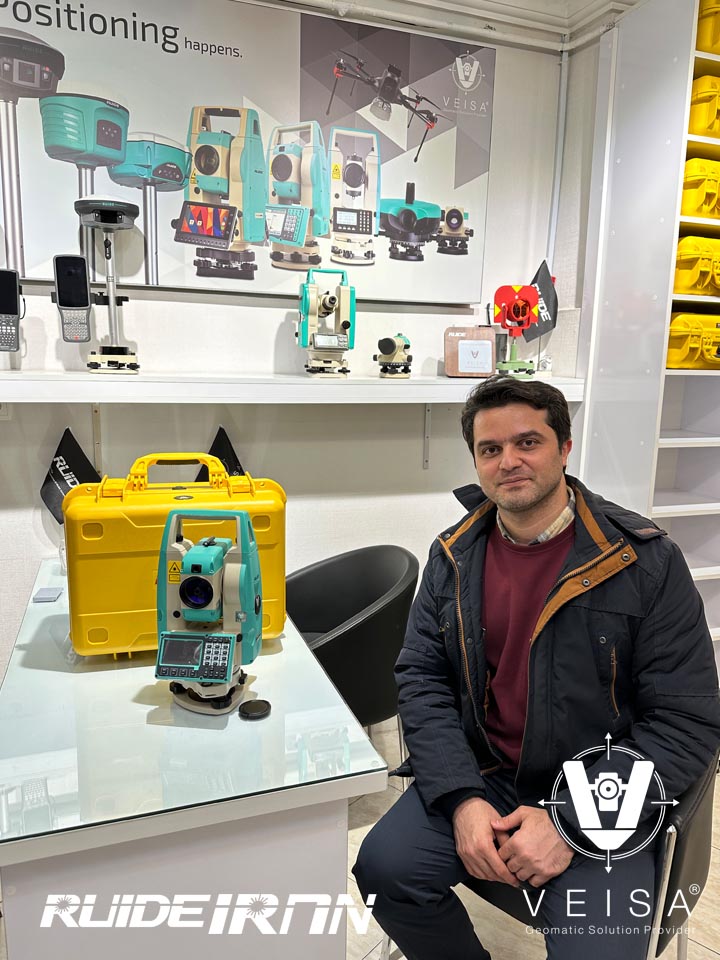 مهندس آزادبر عزیز خریدار توتال استیشن روید مدل RUIDE RCS Ultra 2023 سپاس از اعتماد شما